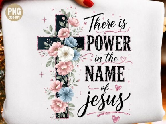 Download Floral Cross PNG, Christian Png - Premium Bundle