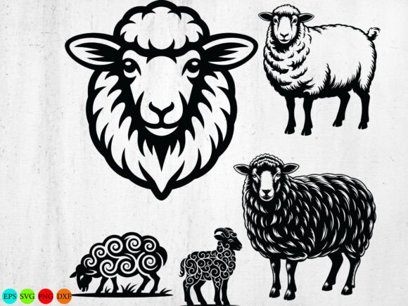 Download Sheep Svg Bundle, Sheep Vector, Sheep - Sheep svg bundle Collection